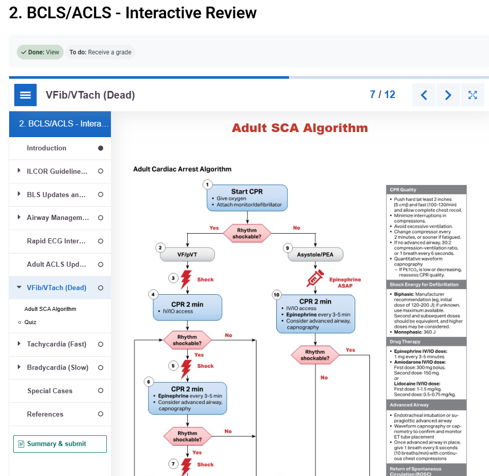 ACLS Screen